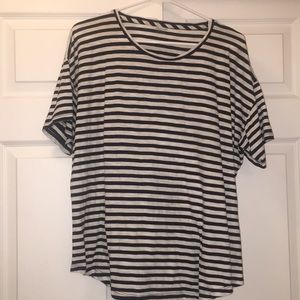 Madewell Whisper Cotton Stripe Crewneck Tee